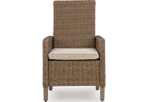 revare beach beige arm chair   