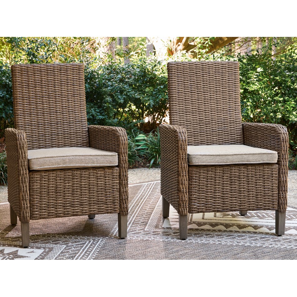 revare beach beige arm chair   