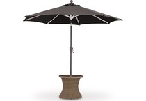 revare beach beige end table   