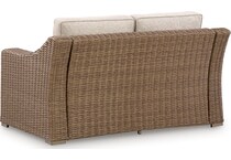 revare beach beige loveseat   