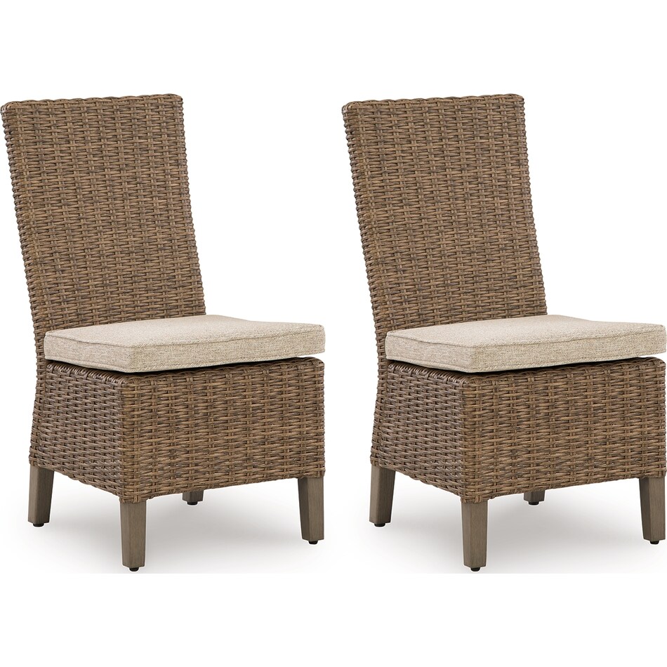 revare beach beige side chair   