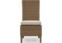 revare beach beige side chair   