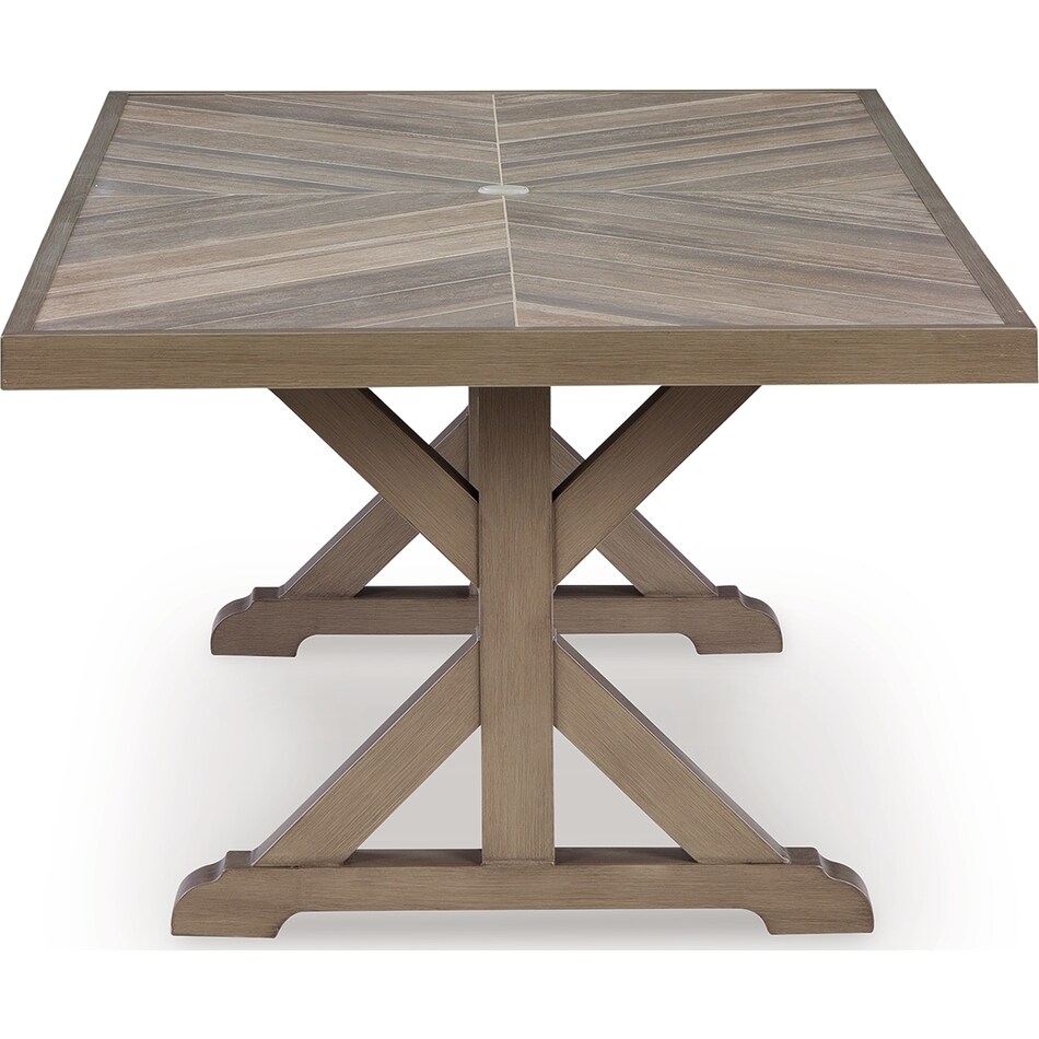 revare beach beige table   