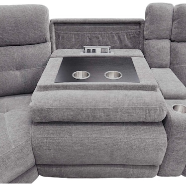 REVY 6-PIECE POWER RECLINING SECTIONAL