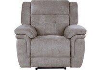 revy bristol grey recliner   