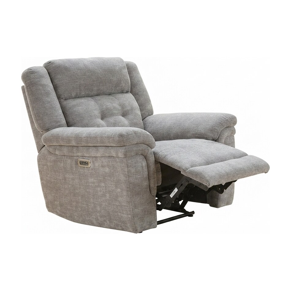 revy bristol grey recliner   