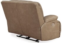 ricmen putty power leather recliner   