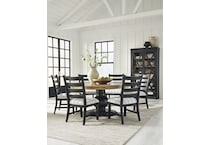 ridgeway black side chair   
