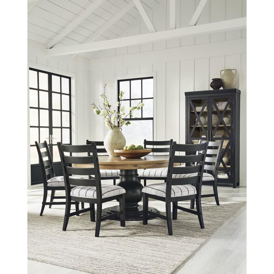 ridgeway black side chair   