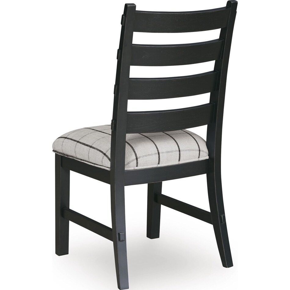 ridgeway black side chair   