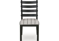 ridgeway black side chair   