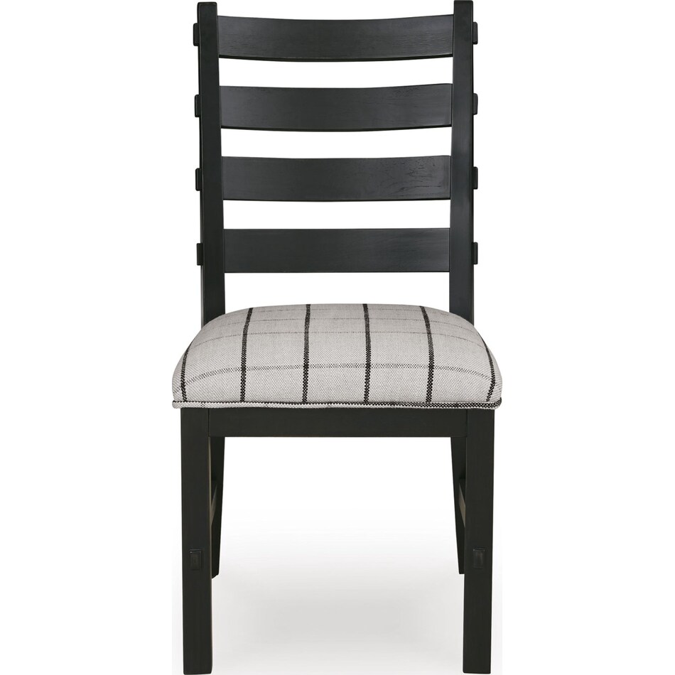 ridgeway black side chair   