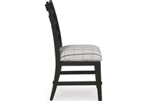 ridgeway black side chair   