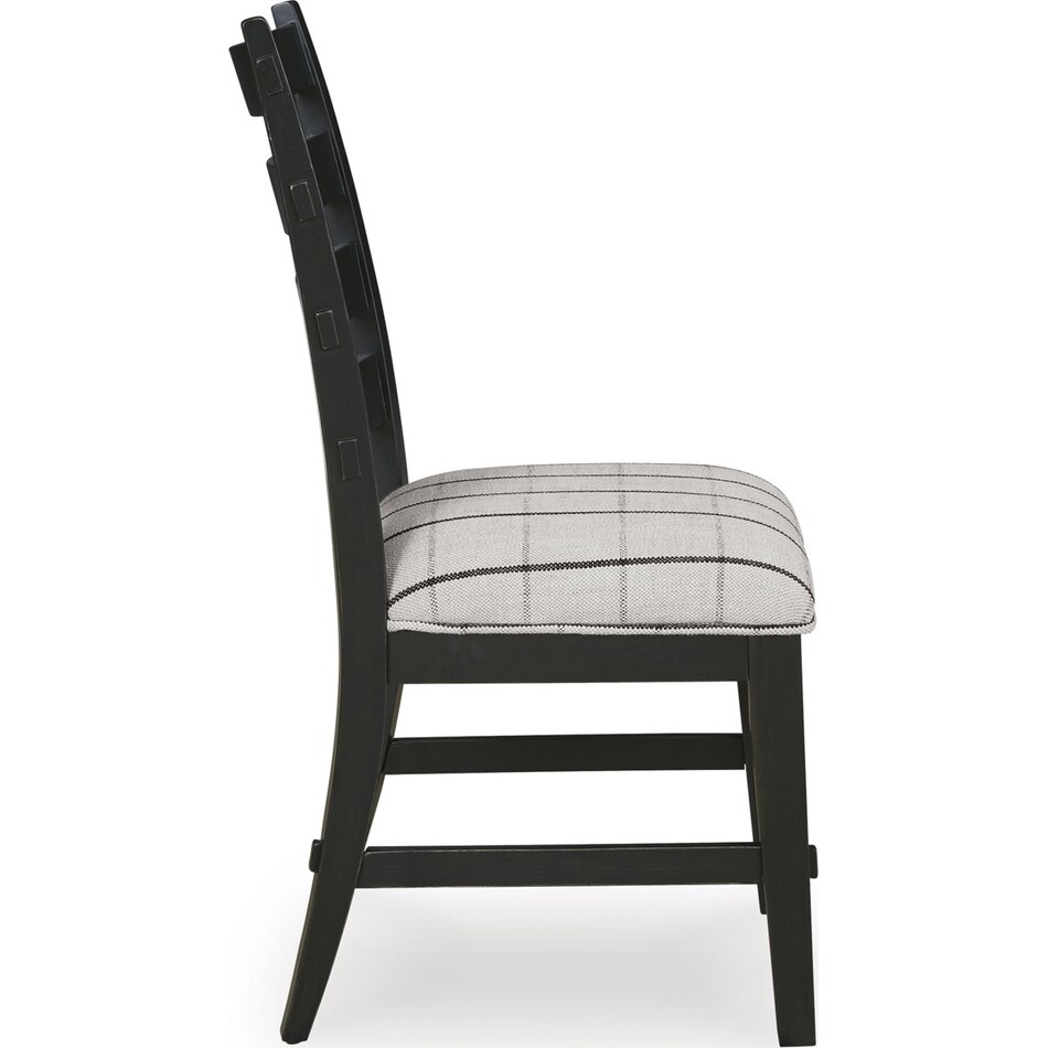 ridgeway black side chair   