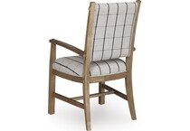 ridgeway light brown arm chair   