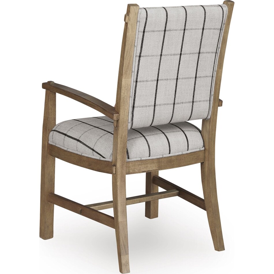 ridgeway light brown arm chair   