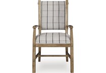 ridgeway light brown arm chair   