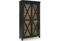 ridgeway light brown black curio   