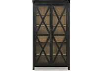 ridgeway light brown black curio   