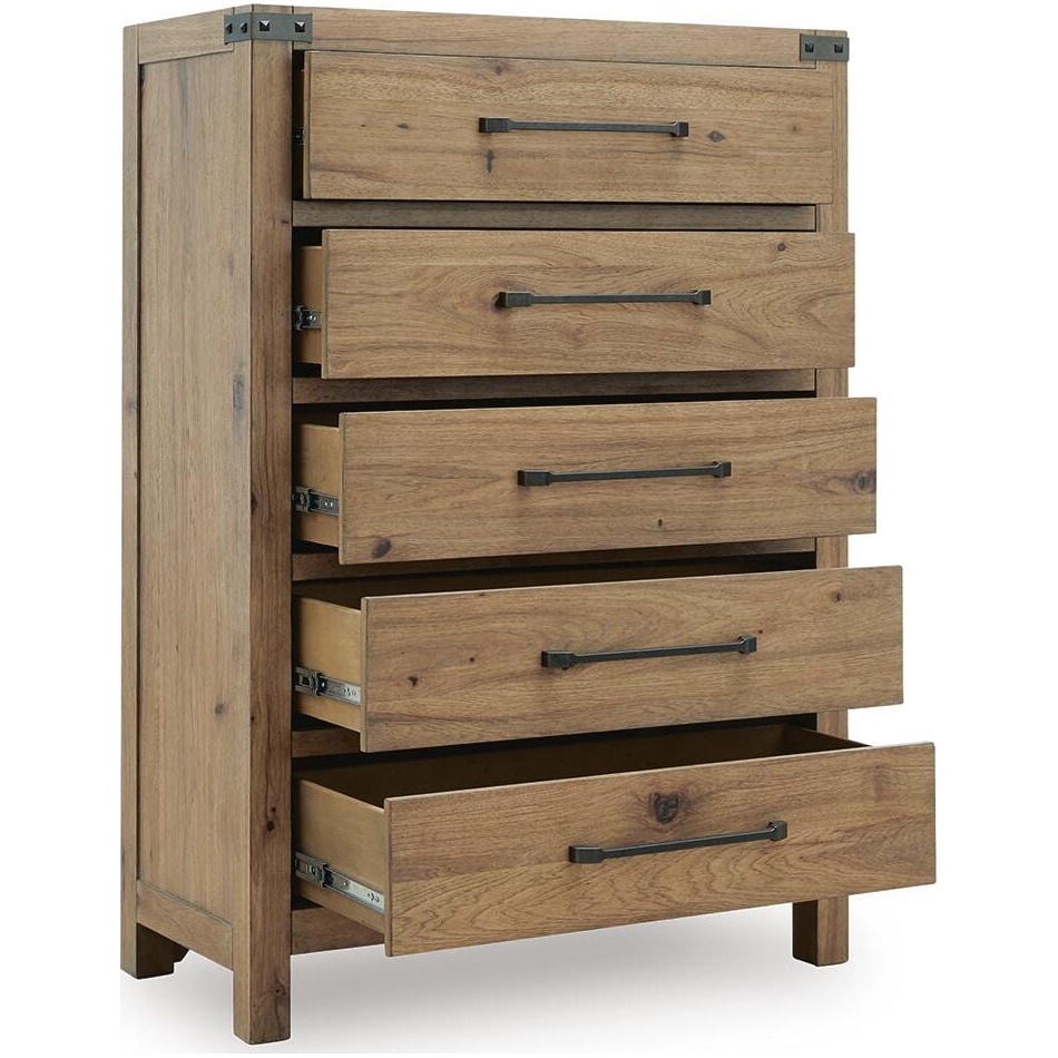 ridgeway light brown chest   