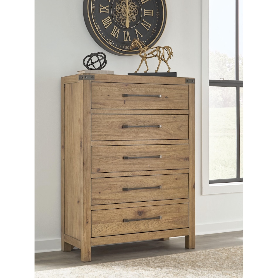 ridgeway light brown chest   