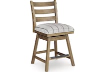 ridgeway light brown counter chair   