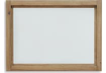 ridgeway light brown mirror   