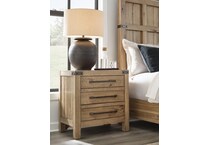 ridgeway light brown nightstand   