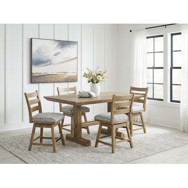 RIDGEWAY 5 PIECE DINING SET