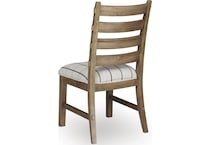 ridgeway light brown side chair   