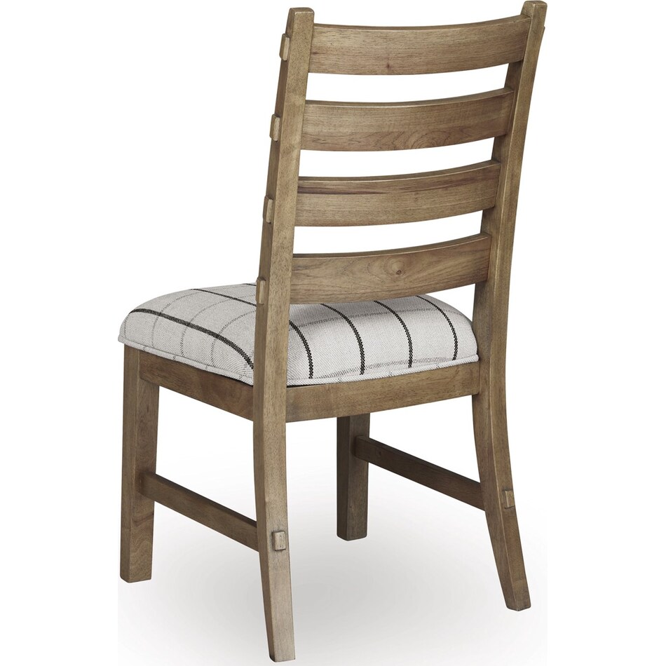 ridgeway light brown side chair   
