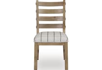 ridgeway light brown side chair   