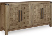 ridgeway light brown sideboard server   