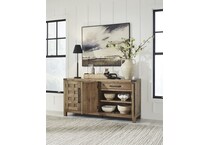 ridgeway light brown sideboard server   