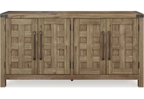 ridgeway light brown sideboard server   