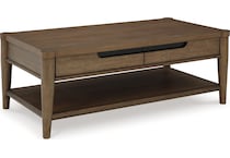 roanhowe brown cocktail table   