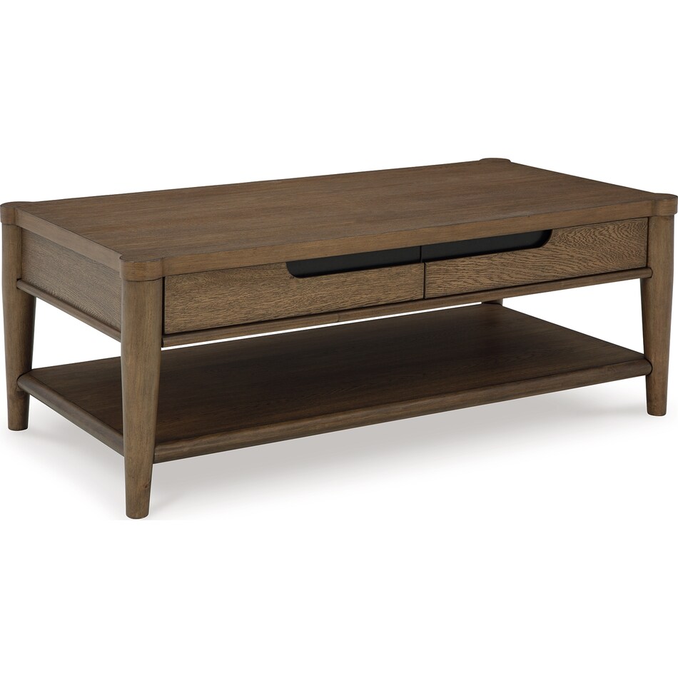 roanhowe brown cocktail table   