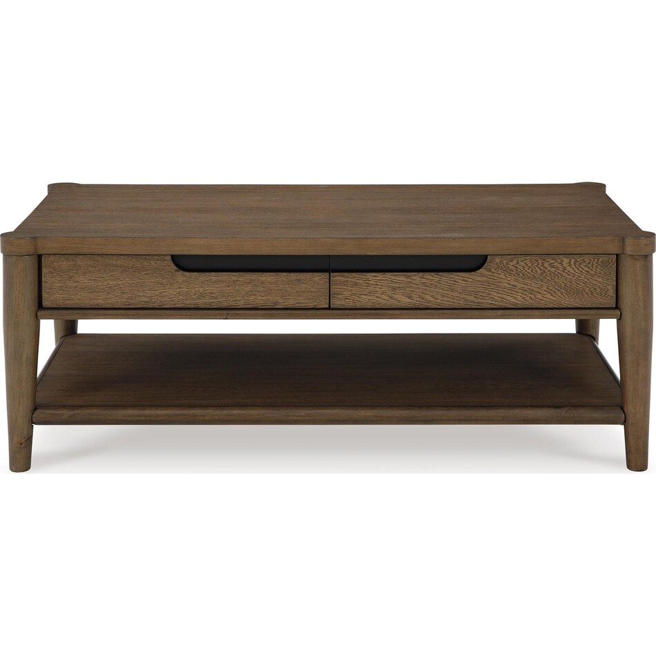 roanhowe brown cocktail table   