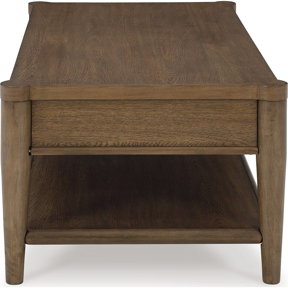 roanhowe brown cocktail table   