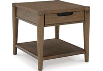 roanhowe brown end table   