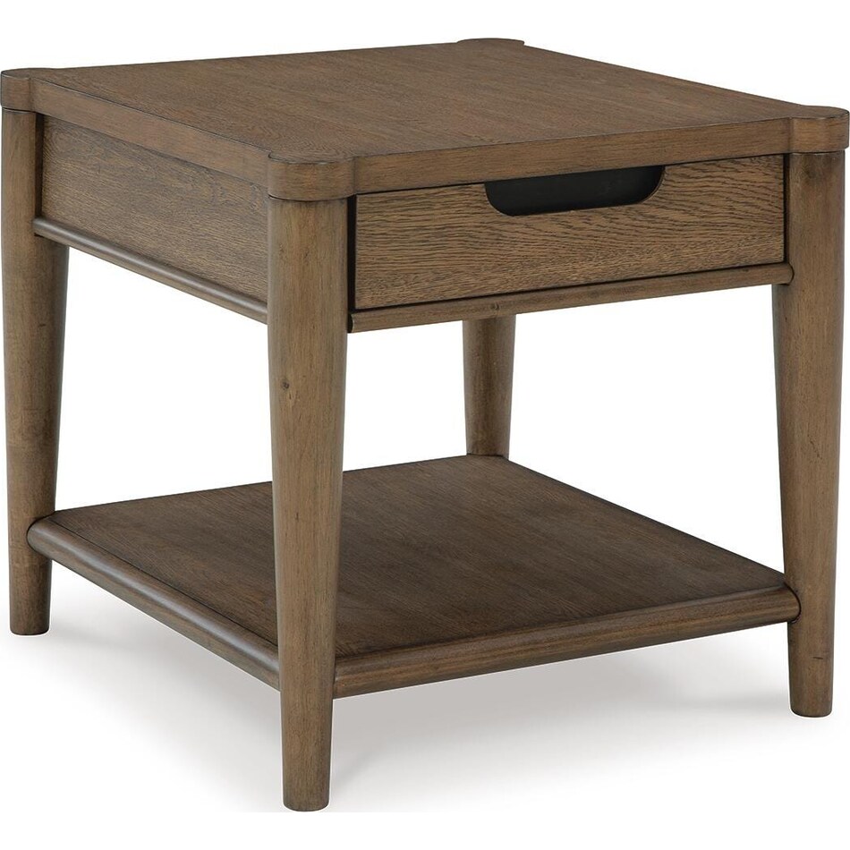 roanhowe brown end table   