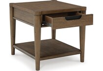 roanhowe brown end table   