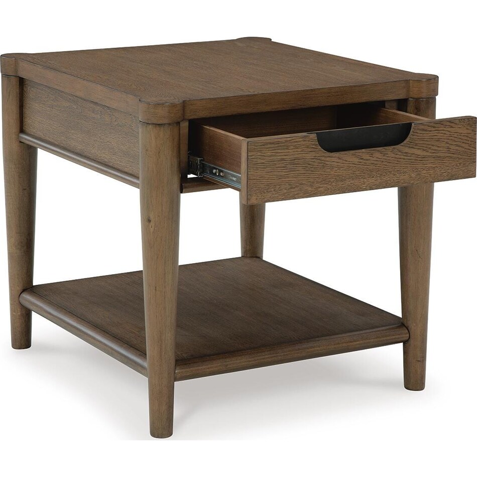 roanhowe brown end table   