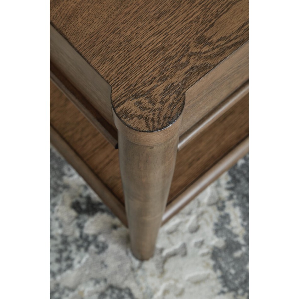 roanhowe brown end table   