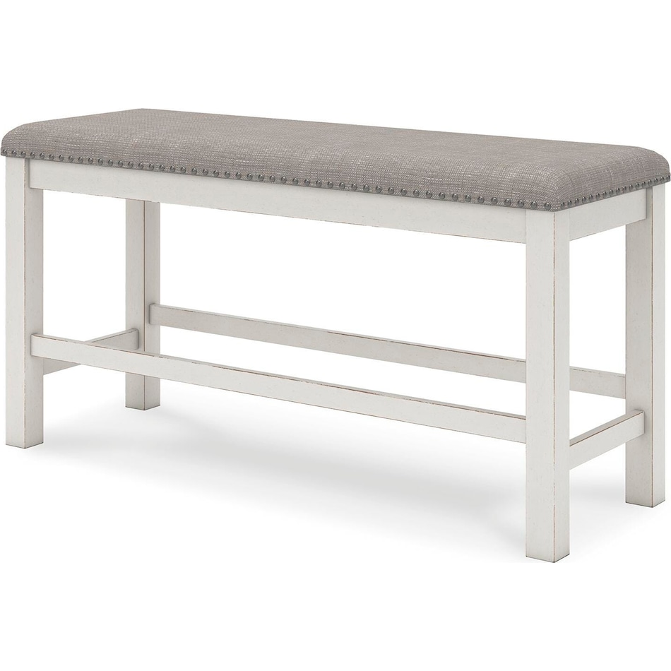 robbinsdale antique white bench   