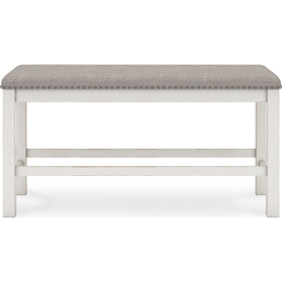 robbinsdale antique white bench   