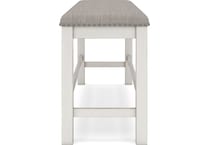 robbinsdale antique white bench   