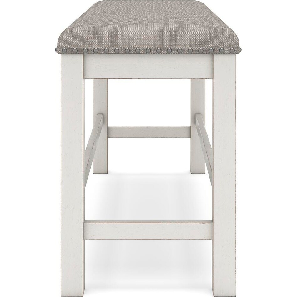 robbinsdale antique white bench   