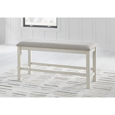 ROBBINSDALE 49" COUNTER HEIGHT DINING BENCH