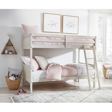 Robbinsdale Twin/Twin Bunk Bed - Antique White Robbinsdale Twin/Twin Bunk Bed - Antique White